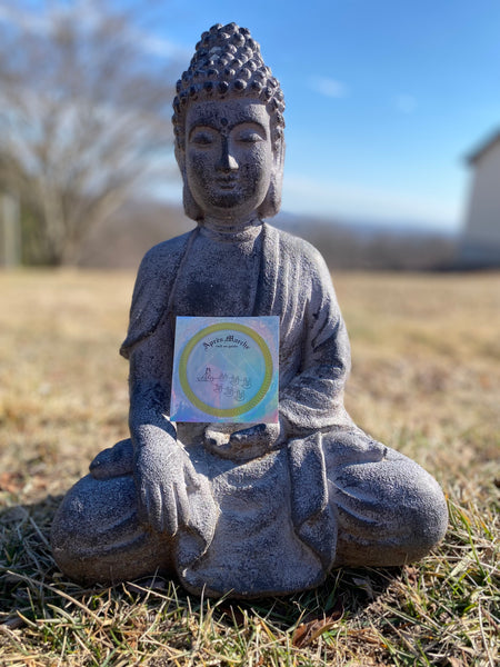 Buddha Approved Après Marche holographic sticker