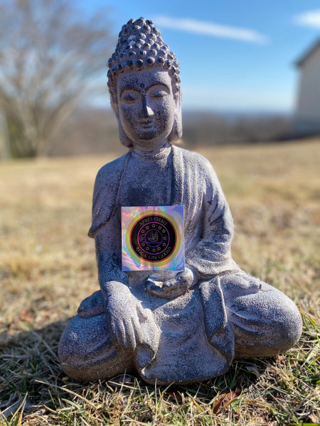 Buddha Approved Après Orbit holographic sticker