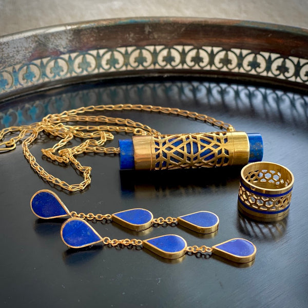 Lapis Lazuli Screen Ring