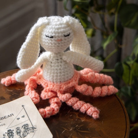 Caper the OctoBunny Handknit Character