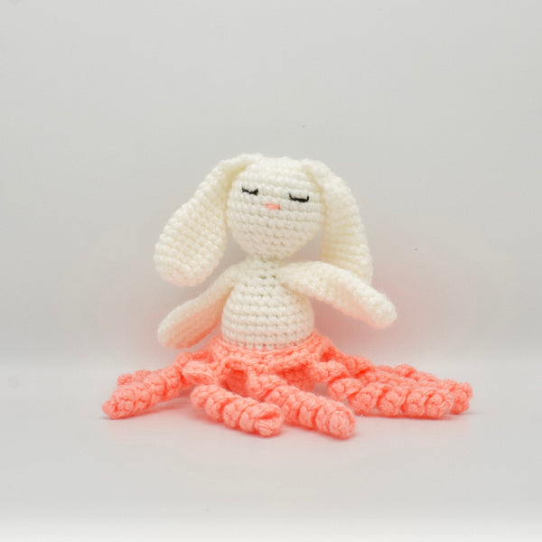 Caper the OctoBunny Handknit Character