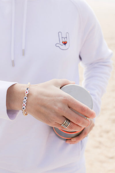 R❤️CK ❤️N Beaded Bracelet