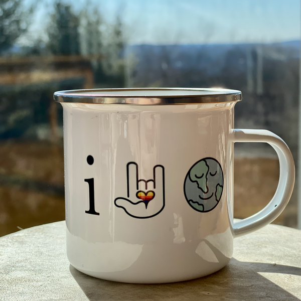 Earth Day Every Day Camping Mug