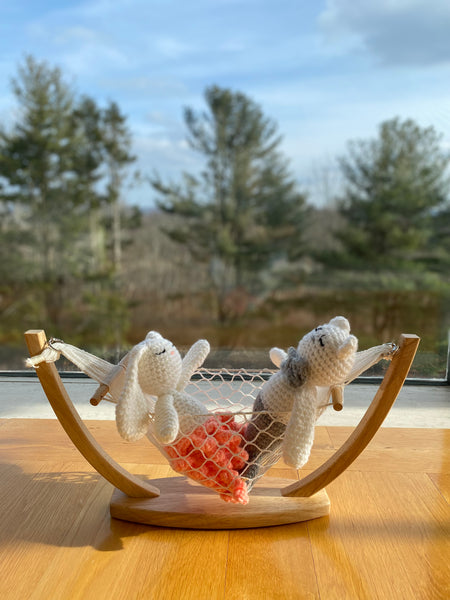 Caper the OctoBunny Handknit Character