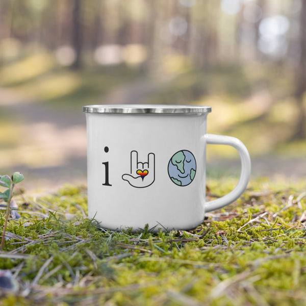 Earth Day Every Day Camping Mug