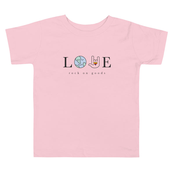 Toddler LOVE Double Sided Tee