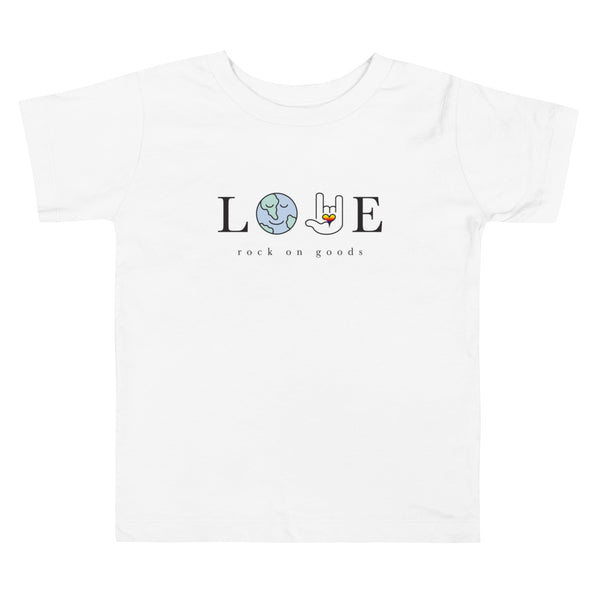 Toddler LOVE Double Sided Tee
